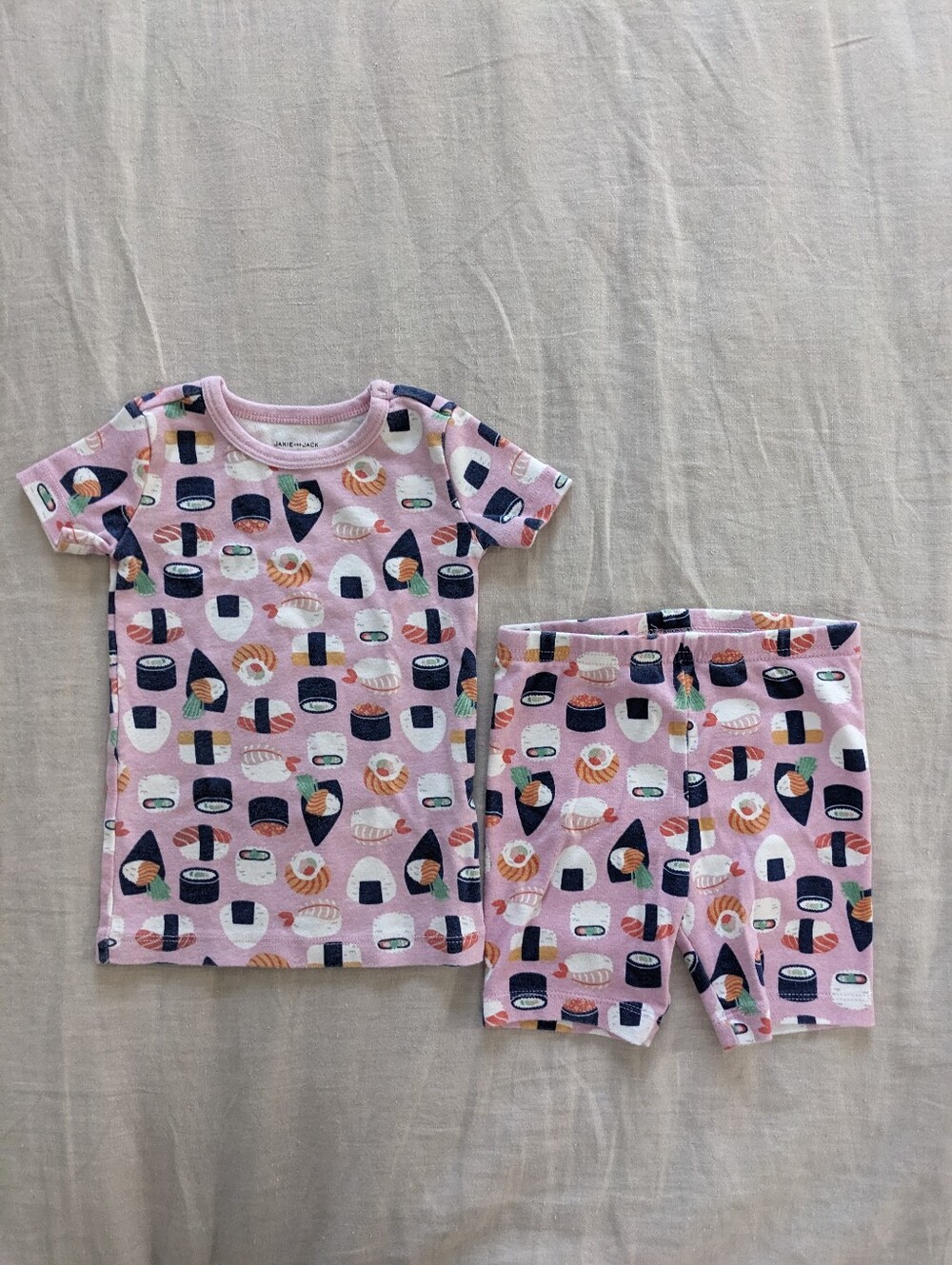Janie & Jack Sushi pajamas